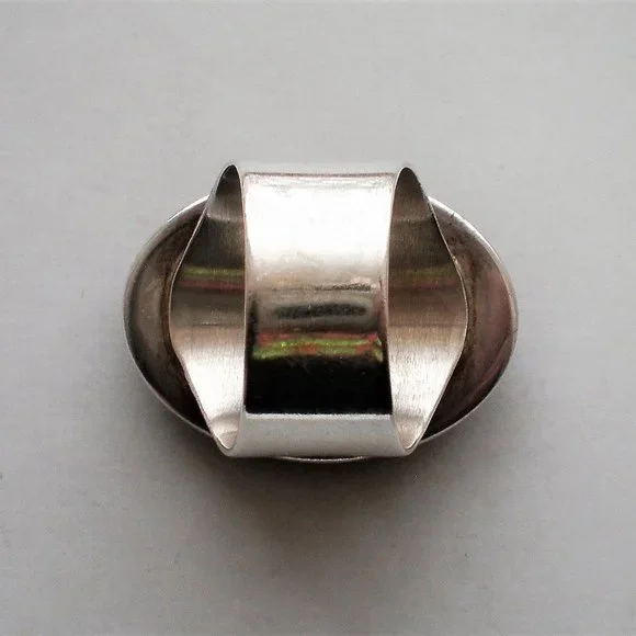 HUGE Jay King Drt Sterling Silver 925 Picture Jasper Cocktail Dinner Ring 14 g. - Picture 9 of 11